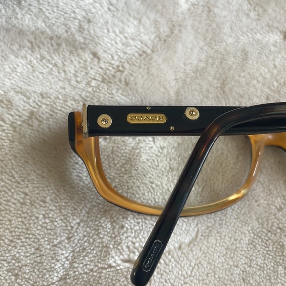 Coach Blossom Tortoise eyeglasses with case and cleaning cloth - Picture 5 of 11